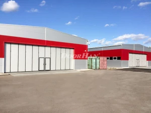 Промышленные ворота DoorHan складные с нижней направляющей серии ifg-lg 10000x4000